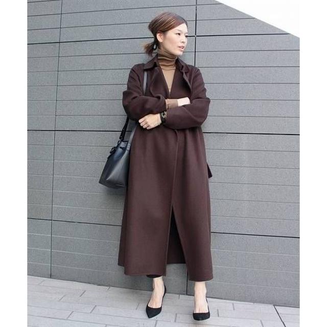 DEUXIEME CLASSE - ☆新品未使用タグ付き☆ダークブラウンコート DEUXIEME CLASSE - ☆新品未使用タグ付き☆ダークブラウンコート