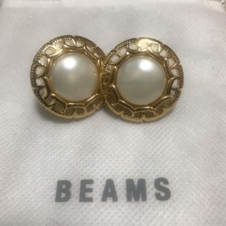 ビームス(BEAMS)のハンドメイド ピアス パール(ピアス)