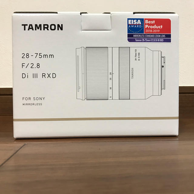 贅沢品 12/27購入 新品未開封 - TAMRON 28-75mm RXD III Di F/2.8