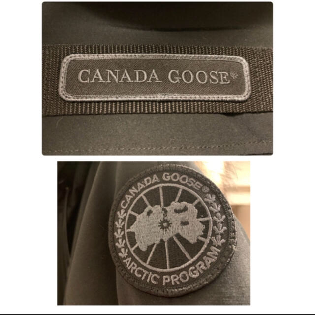 【ファッション通販】 値下げ☆カナダグース - GOOSE CANADA シャトー 希少Sサイズ ブラックラベル ダウンジャケット