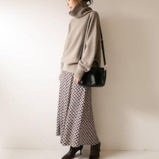 スピックアンドスパン(Spick & Span)の【新品】カシミヤウールタートルプルオーバー(ニット/セーター)