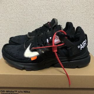 ナイキ(NIKE)のnike  off white air presto 25(スニーカー)