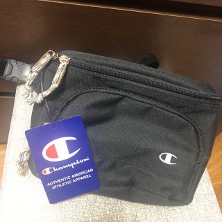 チャンピオン(Champion)の新品 Champion チャンピオン ウエストポーチ ブラック(ウエストポーチ)