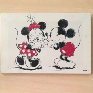 ディズニー(Disney)の※eminami様専用※購入不可ミッキー ミニー★ファブリックパネル(ウェルカムボード)