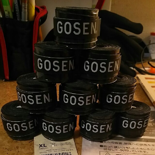 GOSEN(ゴーセン)の一点のみ！！大特価 GOSEN スーパータックグリップ スポーツ/アウトドアのスポーツ/アウトドア その他(バドミントン)の商品写真