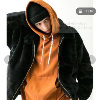 ビューティアンドユースユナイテッドアローズ(BEAUTY&YOUTH UNITED ARROWS)のmonkey time faux fur bomber jacket(ブルゾン)