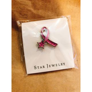 スタージュエリー(STAR JEWELRY)の非売品 STAR JEWELRY リボン ピンバッチ(その他)