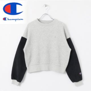 チャンピオン(Champion)の【新品】 チャンピオン ボア トレーナー 裏起毛 アーバンリサーチ コラボ(トレーナー/スウェット)