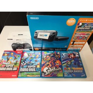 ウィーユー(Wii U)のNintendo WiiU スプラトゥーン ソフトセット他(家庭用ゲーム機本体)