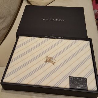 バーバリー(BURBERRY)のバーバリー  ソフトコットンシーツ  未使用(シーツ/カバー)