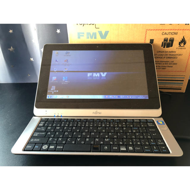 富士通(フジツウ)の富士通 Windows7 T40D WiFi OK 12インチワイド画面 スマホ/家電/カメラのPC/タブレット(ノートPC)の商品写真