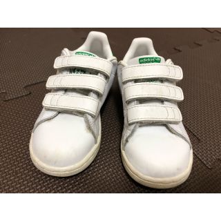 アディダス(adidas)のアディダス スタンスミス キッズ 15.5(スニーカー)