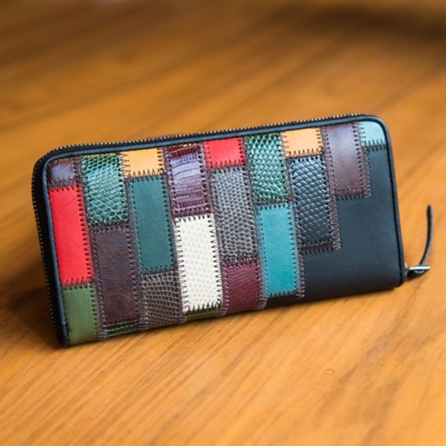 glamb(グラム)のGaudy zip wallet glamb 財布 ジャムホームメイド別注
 メンズのファッション小物(長財布)の商品写真