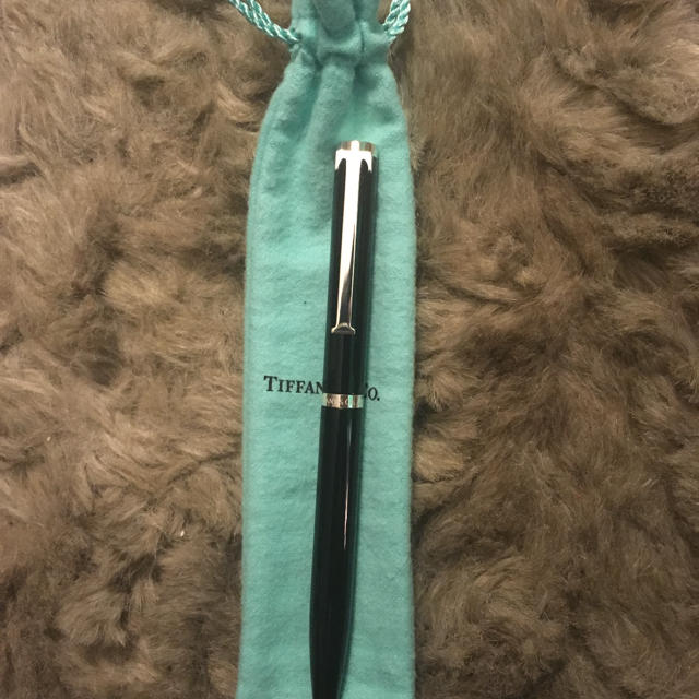 Tiffany & Co.(ティファニー)の【新品・未使用品】Tiffany  エグゼクティブ T-クリップ  ボールペン インテリア/住まい/日用品の文房具(ペン/マーカー)の商品写真