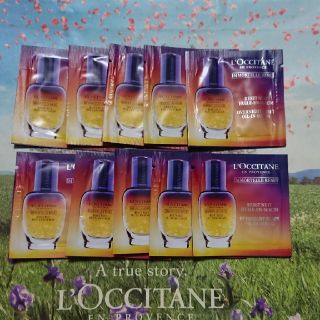 ロクシタン(L'OCCITANE)のロクシタン オーバーナイトリセットセラム サンプル 10個セット(美容液)