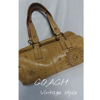 コーチ(COACH)のCOACH　コーチ　ヴィンテージバッグ　レトロ　(ハンドバッグ)