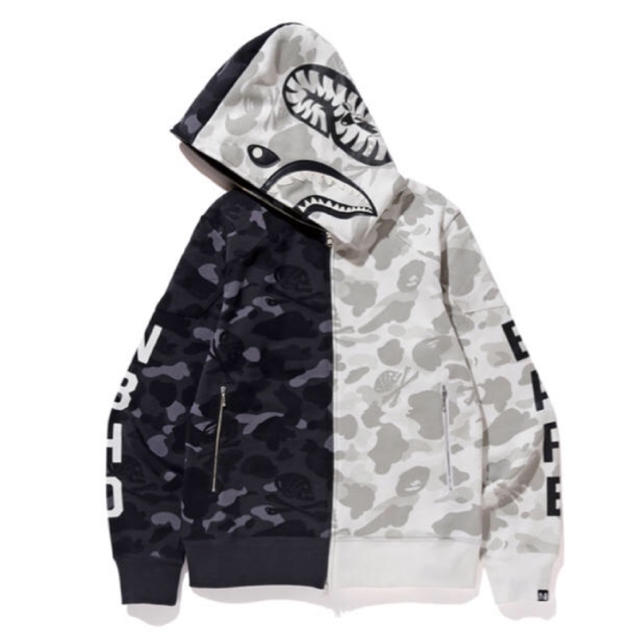 A bathing ape x neighborhood パーカー　M