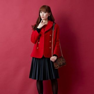 ドーリーガールバイアナスイ(DOLLY GIRL BY ANNA SUI)の［良品］ドーリーガールバイアナスイ ピーコート/ショートコート 1(ピーコート)