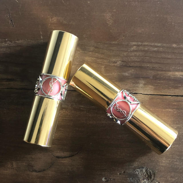 【未使用】ルージュシュールムジュールリップ2本セット イブサンローラン 未使用】ルージュシュールムジュールリップ2本セット イブサンローラン