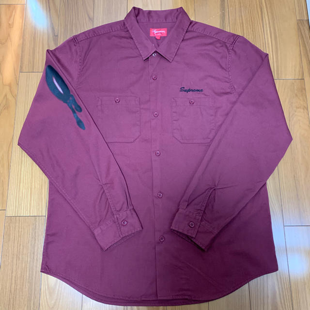 Supreme(シュプリーム)のSupreme Rose Work Shirt 18A/W メンズのトップス(シャツ)の商品写真