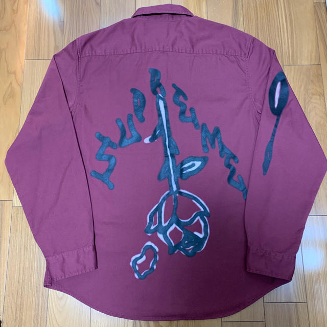 Supreme(シュプリーム)のSupreme Rose Work Shirt 18A/W メンズのトップス(シャツ)の商品写真