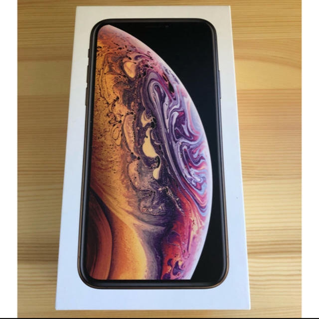 iPhone xs GOLD 新古 SIMEフリー 64G