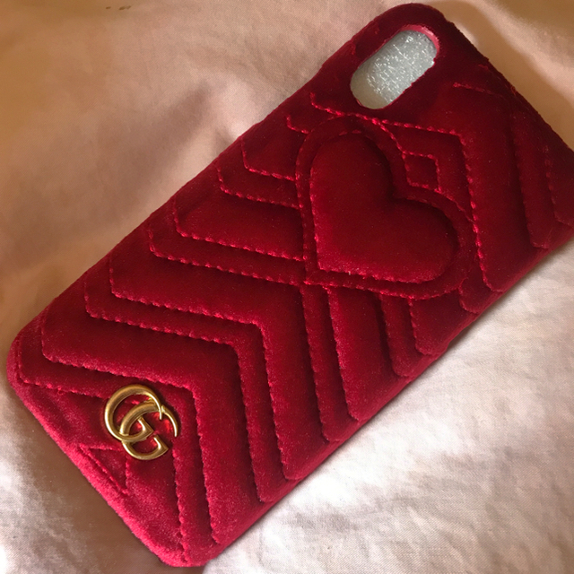 Gucci - GUCCI iPhoneケース ベロアの通販 by プロフ確認してください｜グッチならラクマ