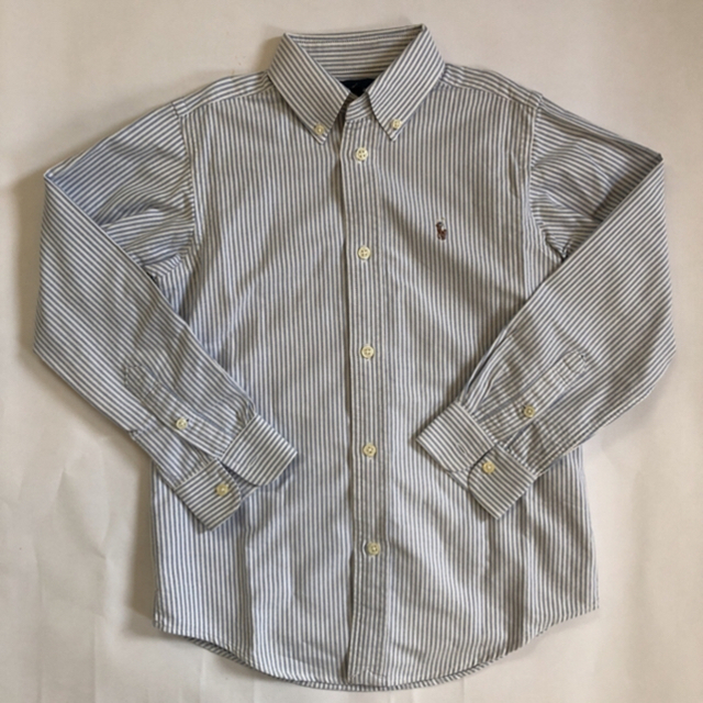 BURBERRY(バーバリー)のご予約済①バーバリー長袖Tシャツ②ラルフローレン長袖ボタンシャツ  キッズ/ベビー/マタニティのキッズ服男の子用(90cm~)(Tシャツ/カットソー)の商品写真