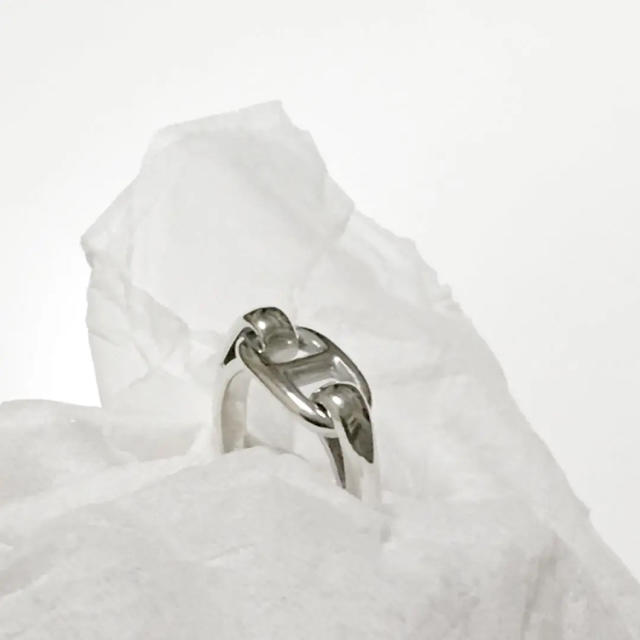 Hermes(エルメス)の新品 仕上げ エルメス シェーヌダンクル アンシェネ 指輪 リング レディースのアクセサリー(リング(指輪))の商品写真