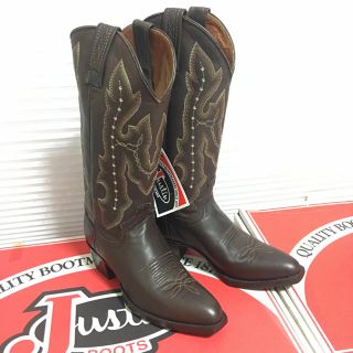 値下げ✨justin bootsウエスタンブーツ(ブーツ)