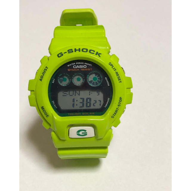 G-SHOCK(ジーショック)のCASIO カシオ G-SHOCK 雨蛙カラー G-6900GR 稼動品 メンズの時計(腕時計(デジタル))の商品写真