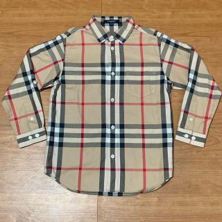 バーバリー(BURBERRY)の※専用※ バーバリー 130センチ ノバチェック長袖シャツ(ブラウス)