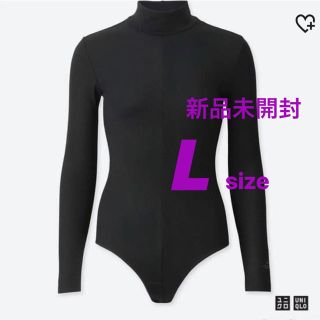 ユニクロ(UNIQLO)のUNIQLO×AlexanderWang ボディスーツ 極暖ヒートテック(アンダーシャツ/防寒インナー)