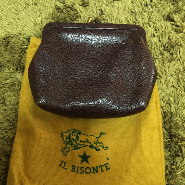 IL BISONTE(イルビゾンテ)のイルビゾンテ  ガマ口 小銭入れ レディースのファッション小物(コインケース)の商品写真