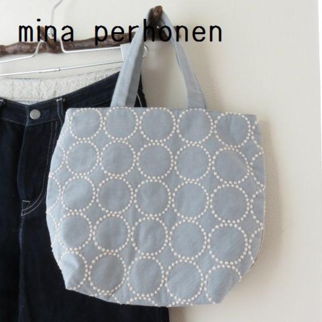 mina perhonen - 新品 mina perhonen ミナペルホネン タンバリン　トートバッグ