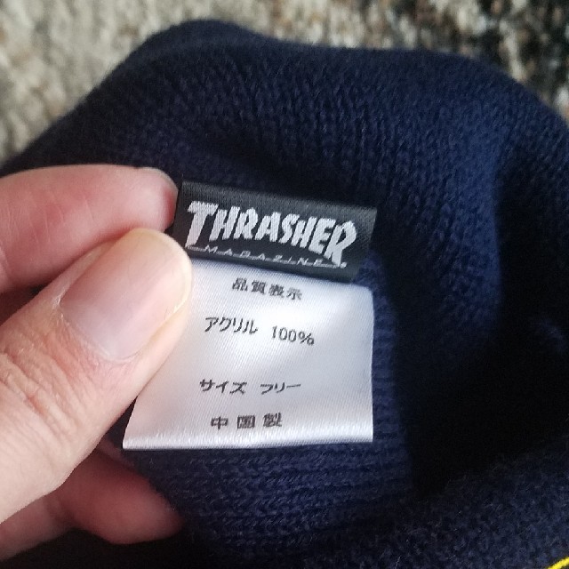 THRASHER(スラッシャー)の【 お取引中 】THRASHER ＊ ニット帽 メンズの帽子(ニット帽/ビーニー)の商品写真