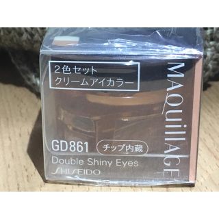 マキアージュ(MAQuillAGE)のマキアージュ ダブルシャイニーアイズ GD861(アイシャドウ)