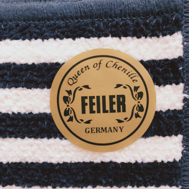 FEILER(フェイラー)のFEILERフェイラー ハイジ ハンカチ ストライプ新品 レディースのファッション小物(ハンカチ)の商品写真