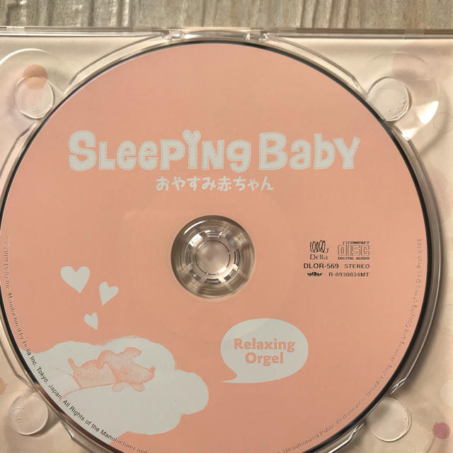pink様専用 美品 オルゴール CD SLEEPING BABY エンタメ/ホビーのCD(ヒーリング/ニューエイジ)の商品写真