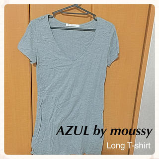 アズールバイマウジー(AZUL by moussy)のAZULbymoussy ロングTシャツ(Tシャツ(半袖/袖なし))