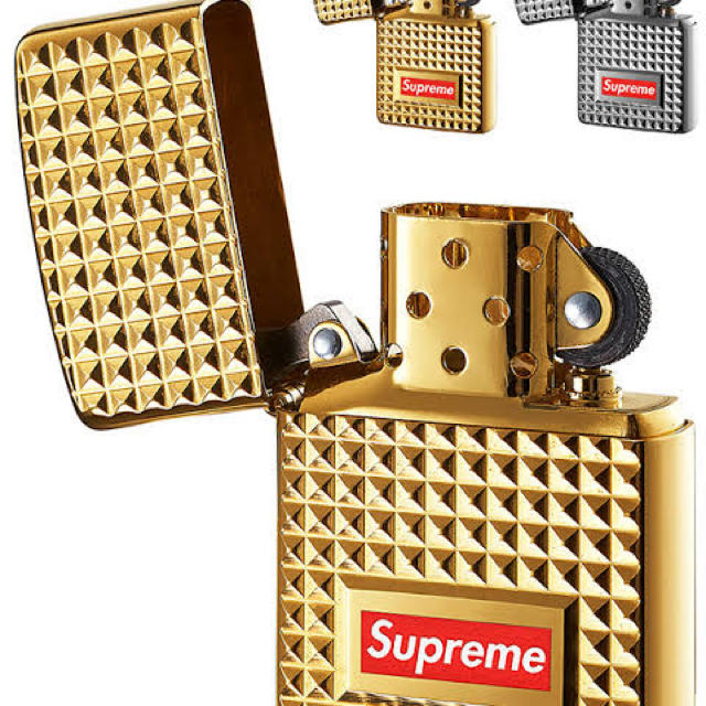 Supreme(シュプリーム)のSupreme 17AW Diamond Cut Zippo シュプリーム メンズのファッション小物(タバコグッズ)の商品写真