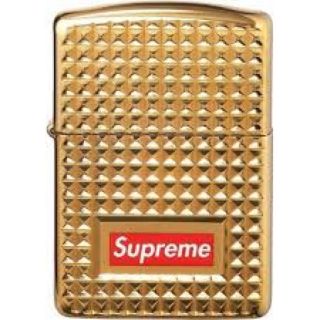 シュプリーム(Supreme)のSupreme 17AW Diamond Cut Zippo シュプリーム(タバコグッズ)