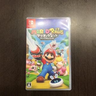 ニンテンドースイッチ(Nintendo Switch)のマリオラビッツ 美品(家庭用ゲームソフト)