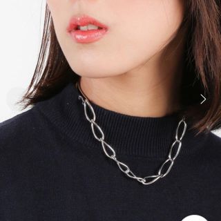 エテ(ete)の完売品 美品 jouete フックチョーカー チェーン シルバー(ネックレス)