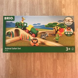 ブリオ(BRIO)の新品未開封品 BRIO アニマルサファリ セット(電車のおもちゃ/車)