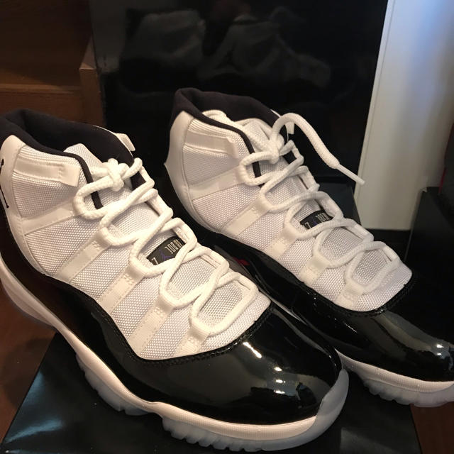 28cm AIR JORDAN 11 RETRO CONCORD 2018年靴/シューズ