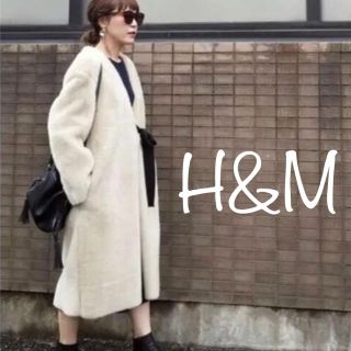 エイチアンドエム フェイクファーコート ファーコート(レディース)の