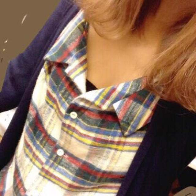 Lily Brown(リリーブラウン)のバッグリボンネルシャツ レディースのトップス(シャツ/ブラウス(長袖/七分))の商品写真