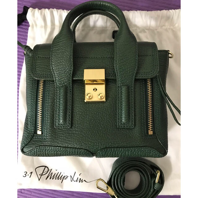 3.1 Phillip Lim ミニサッチェルバッグ  ブラック　フィリップリム