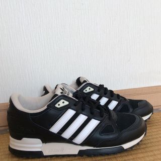 アディダス(adidas)のスニーカー アディダスadidas ZX750  26.5cm 黒ブラックレザー(スニーカー)